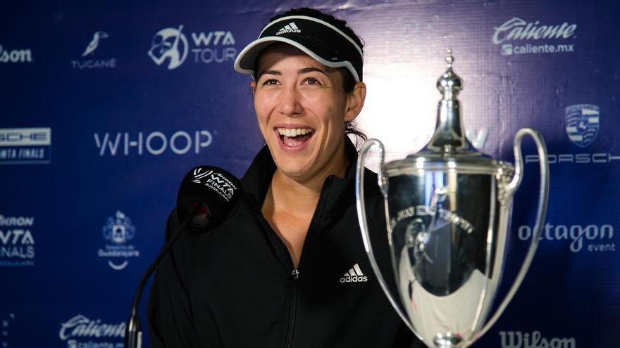 Garbiñe Muguruza gana más dinero en una semana que en todo un año