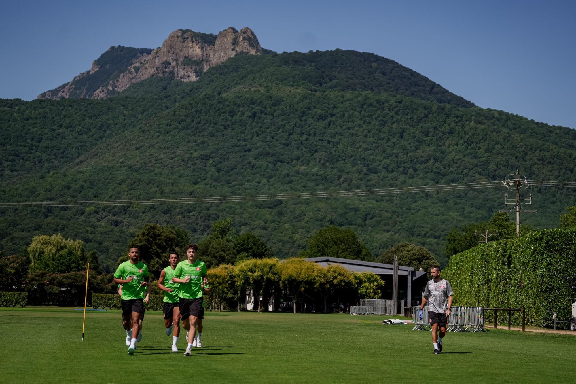 ESTADA DE PRETEMPORADA DEL GIRONA FC AL ROYALVERD TRAINING CENTER DE LA VALL D'EN BAS