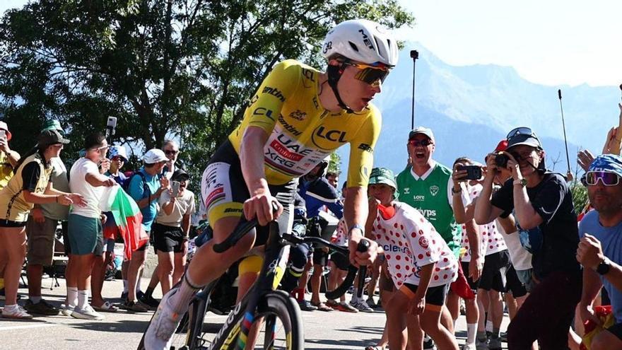 La bèstia Pogacar guanya a l’Alpe d’Huez