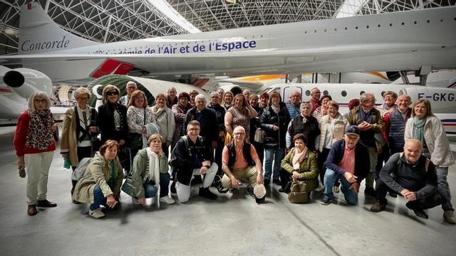 Los jubilados visitaron Escalquens, Toulouse, Albí y Carcassonne, entre otros lugares.