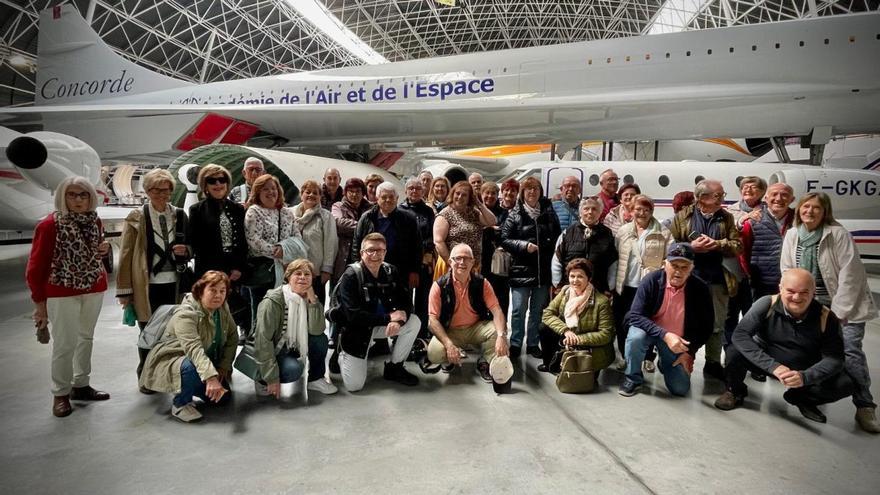 La asociación de jubilados de La Almunia estrecha lazos en Francia