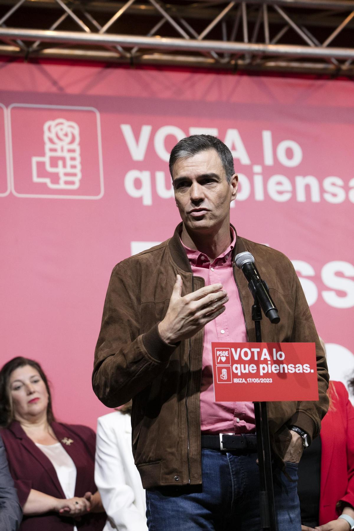 Todas las imágenes de Pedro Sánchez en Ibiza