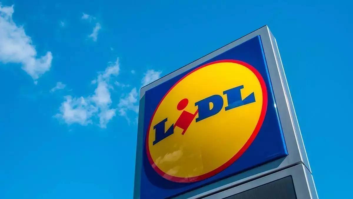 Una placa de Lidl