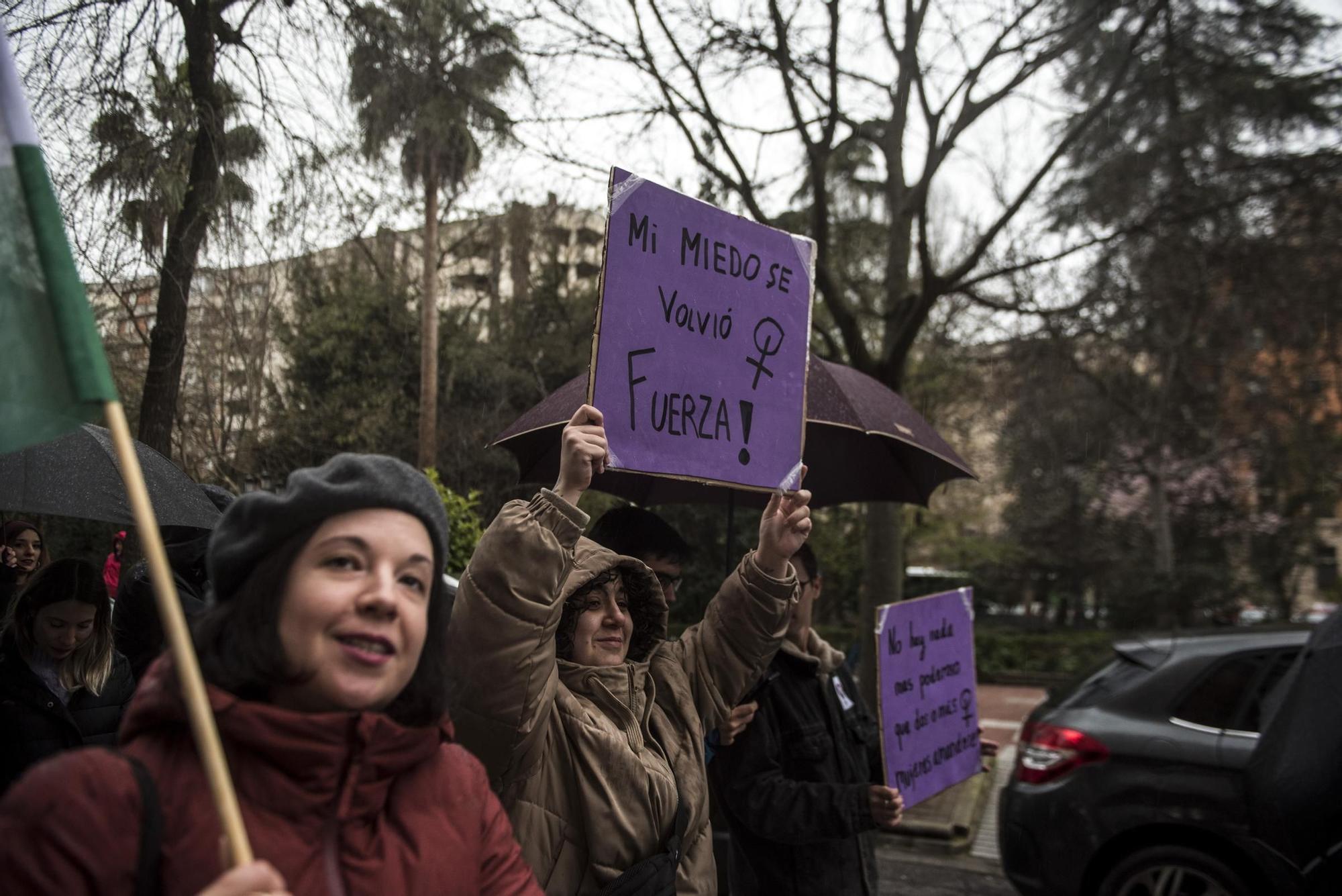 Manifestación en Cáceres