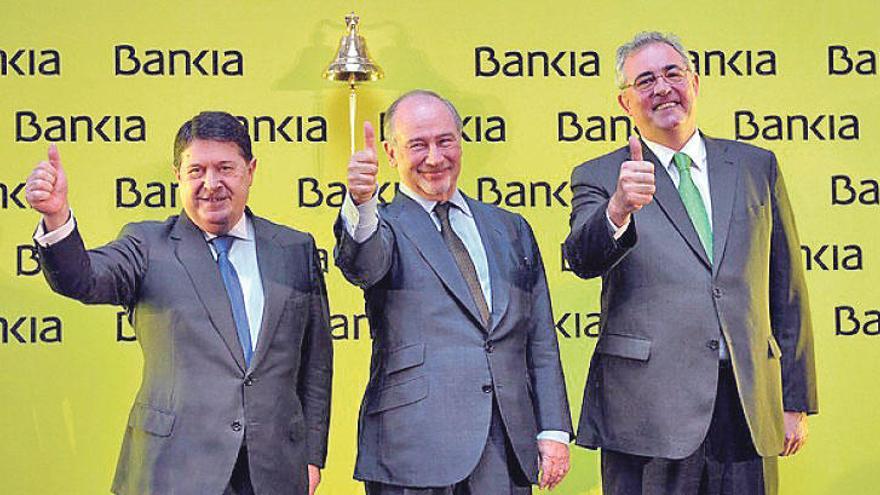 La Audiencia rebaja de 800 a 34 millones la fianza por la salida a Bolsa de Bankia