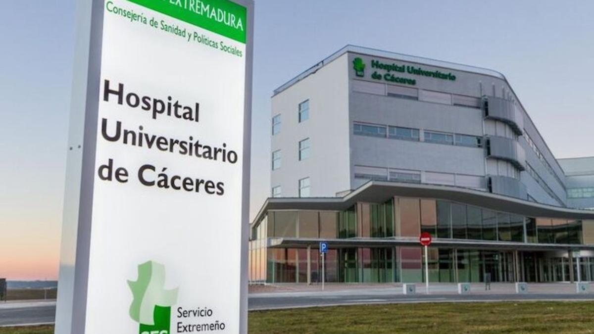 Hospital Universitario de Cáceres.