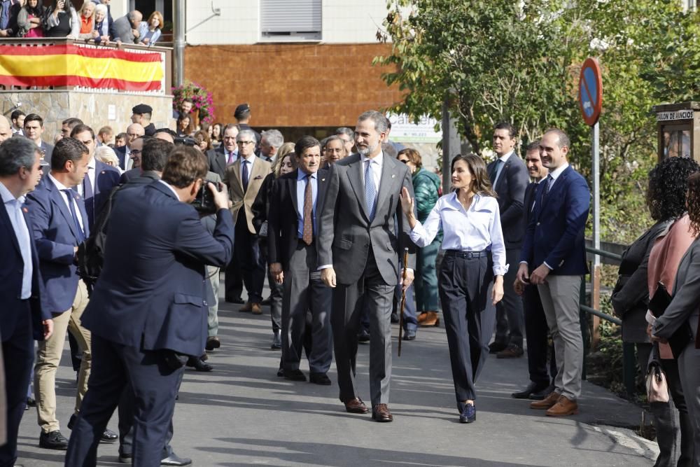 Premios Princesa de Asturias 2018: Los Reyes visitan Moal, "Pueblo Ejemplar" 2018