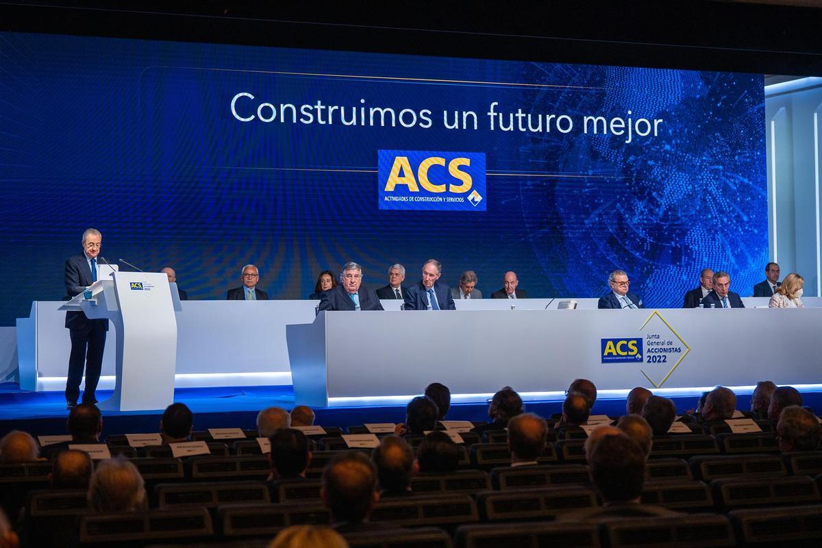 Junta general de accionistas de ACS de 2022.