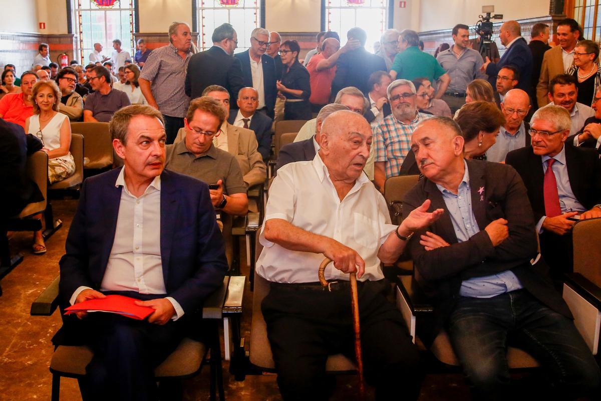 Fallece en Madrid el histórico líder de UGT, Nicolás Redondo.