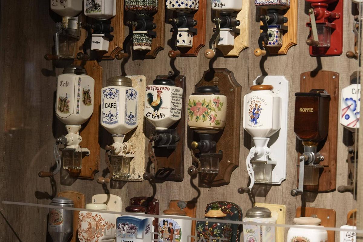 El Museo del café reúne más de 2.000 piezas, 1.200 libros de café y 100 máquinas históricas Barcelona, 31 de agosto de 2026. Fotografía de Ferran Nadeu