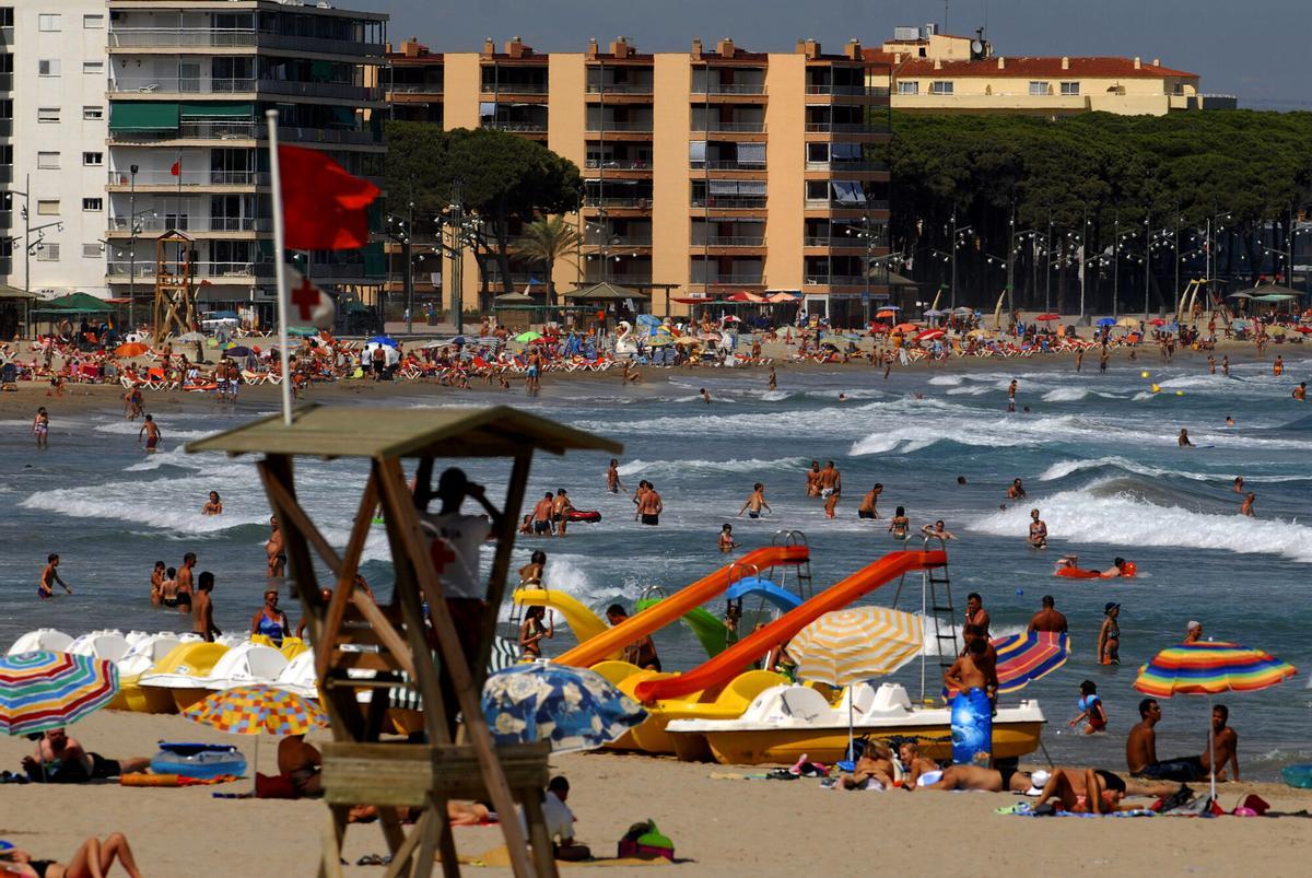 Playa de la Pineda (Vila-Seca, Tarragona).