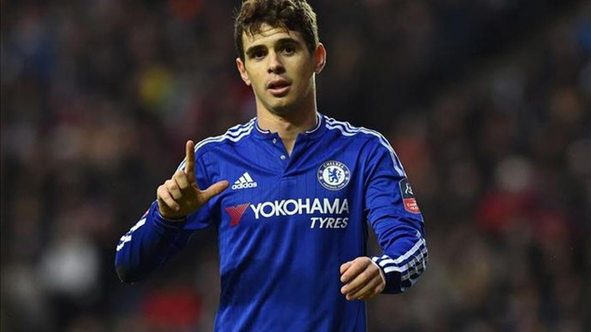 Oscar quiere seguir en el Chelsea