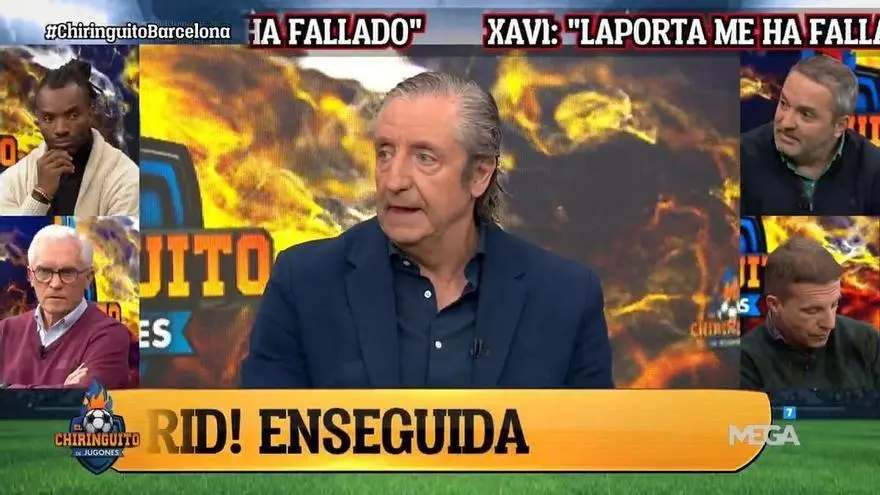 Pedrerol: "El fútbol que hacía el Barça de Xavi era patético"