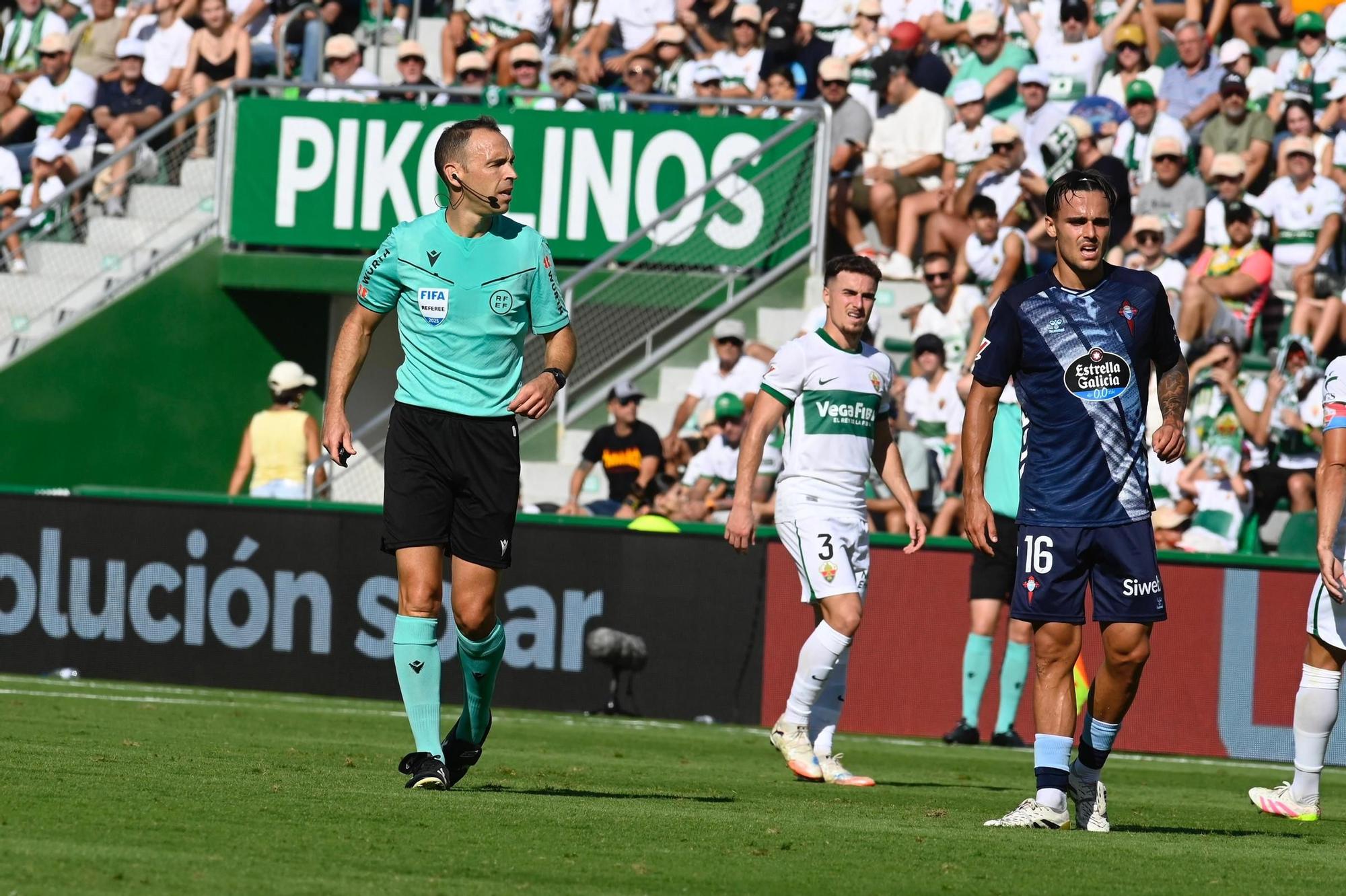 Las imágenes del Elche CF - Celta de Vigo