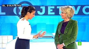 Ana Pastor i Esperanza Aguirre, a ’El objetivo’ (La Sexta).