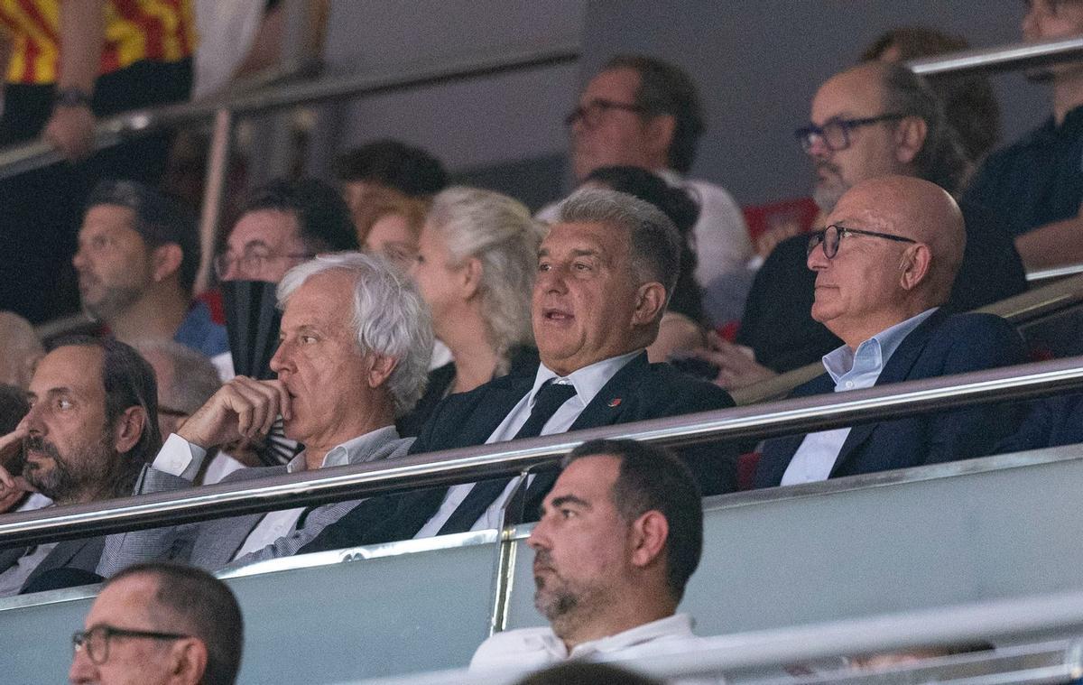 Laporta y Cubells, you present in Barça's defeat