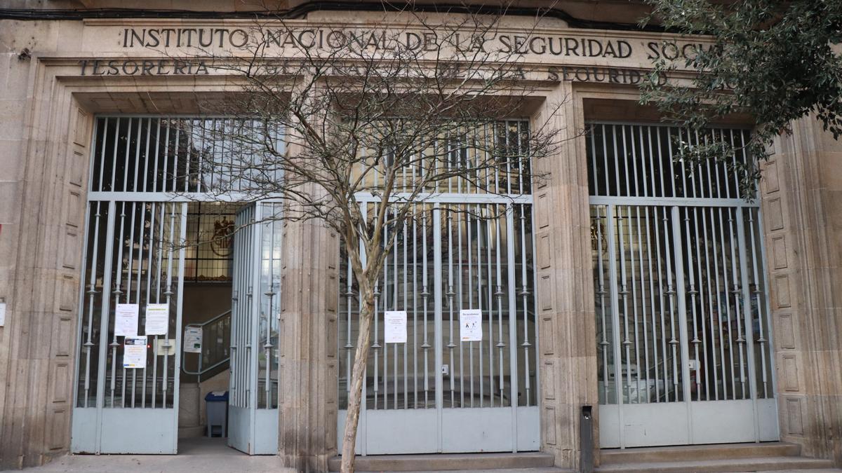 Sede de la Seguridad Social en Ourense.