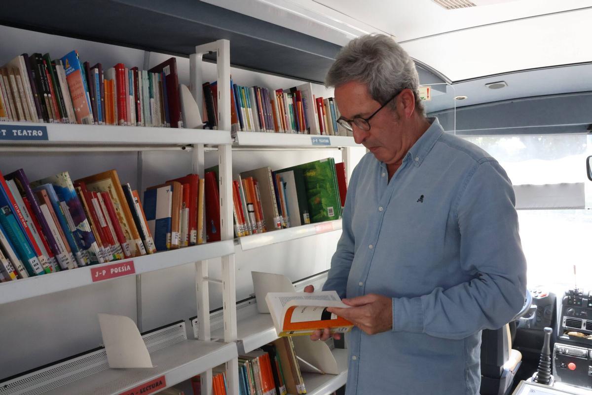 Visitas al bibliobús escolar