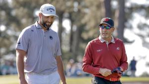 Sergio y Rahm compiten juntos en la jornada final del Masters