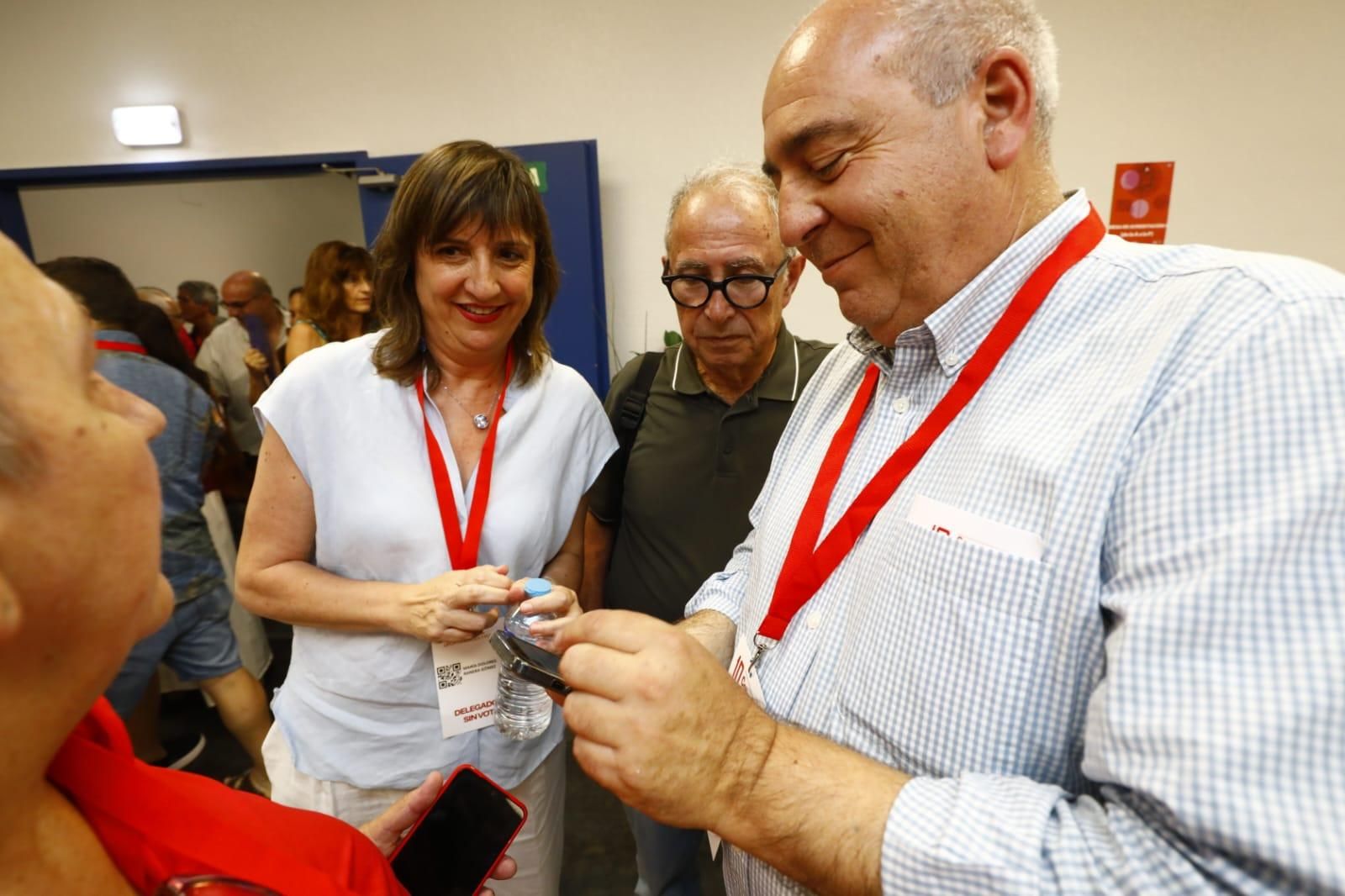 En imágenes | Los militantes eligen a la nueva Ejecutiva del PSOE en Zaragoza