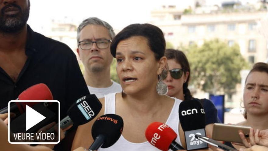 La diputada de la CUP Natàlia Sànchez.