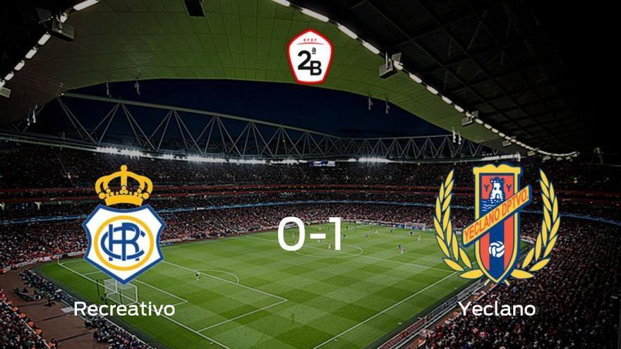 El Yeclano Deportivo vence al Recreativo por 0-1
