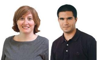 Elena Sánchez-Montijano y Jonathan Zaragoza-Cristiani