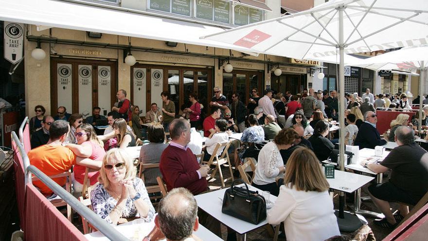 Un establecimiento hostelero del Centro Histórico.