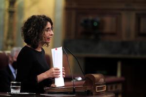 La ministra de Hacienda, María Jesús Montero, en una fotografía de archivo. EFE/Fernando Alvarado