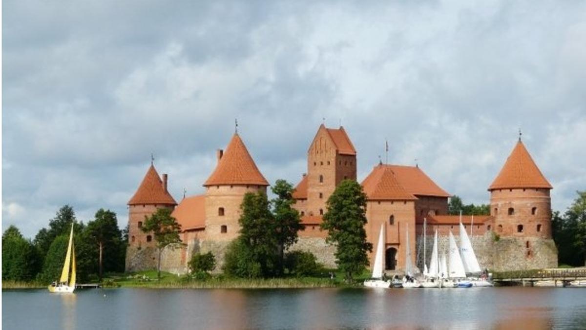 Castillo de Trakai, Lituania.