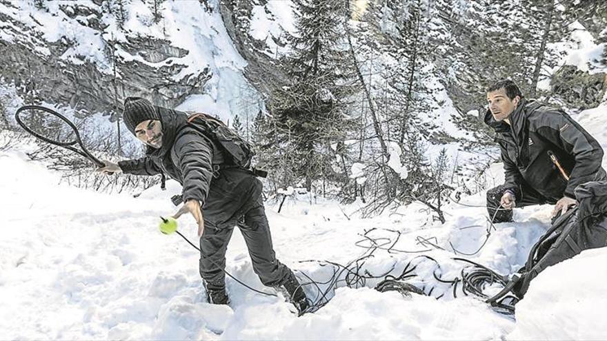 Roger Federer se juega el tipo en Discovery Channel