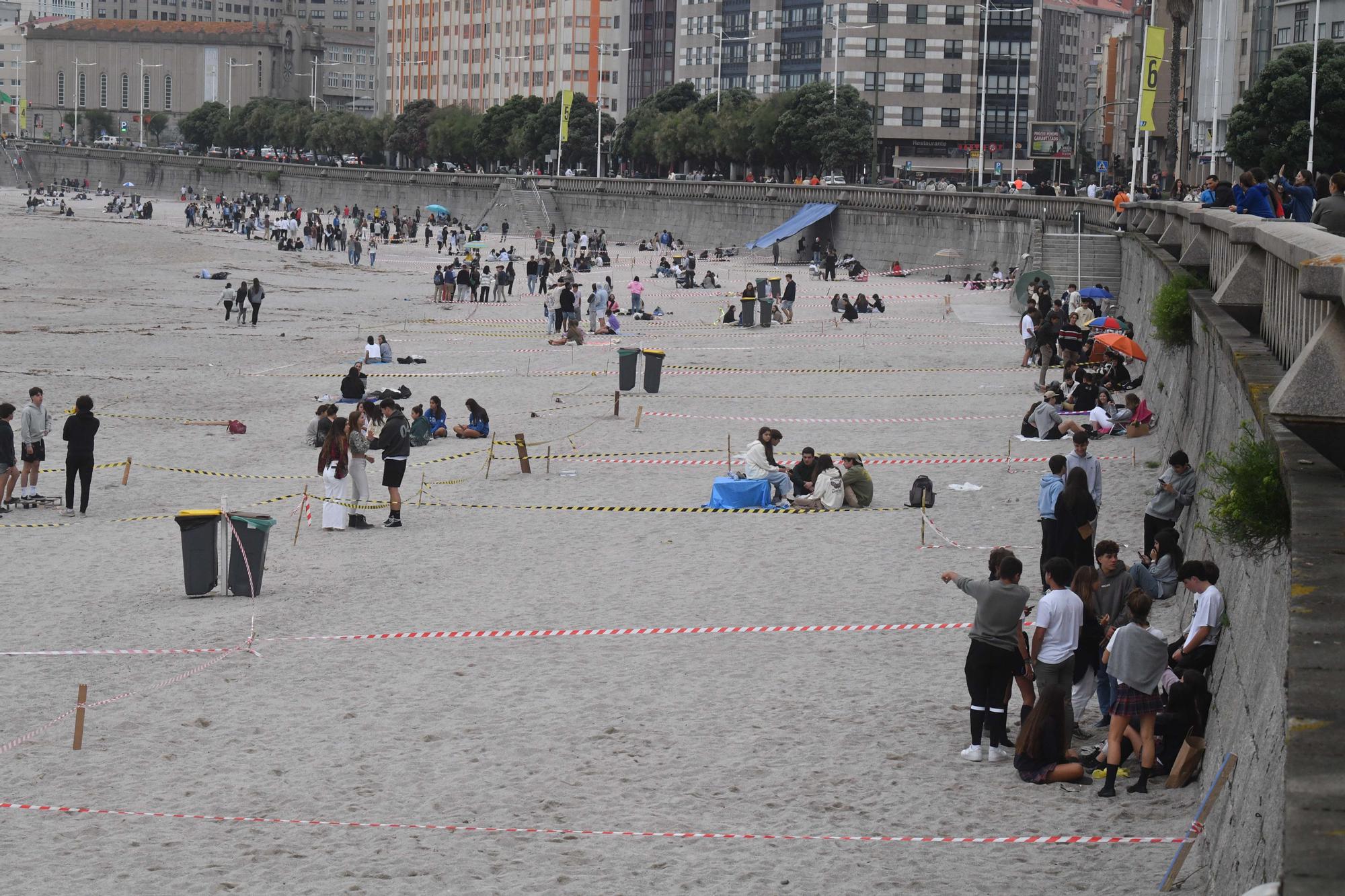 Todo listo para celebrar San Juan en A Coruña