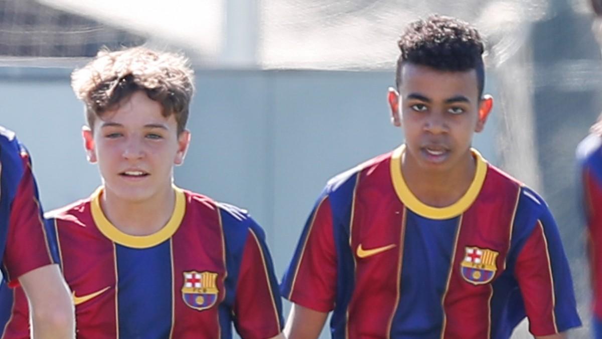 Juan Hernández congenió con Lamine en el Infantil A y Cadete B