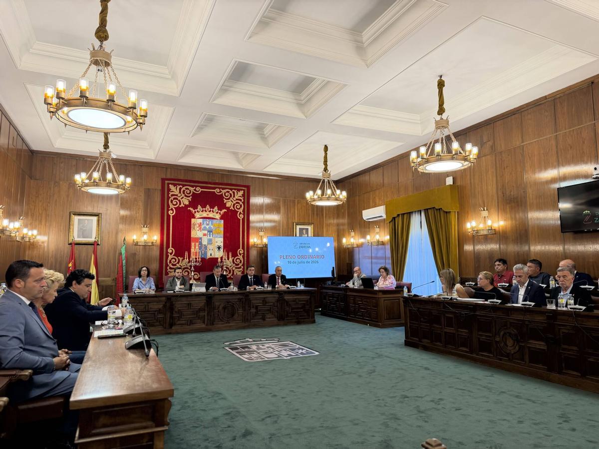 Zamora. Pleno diputación