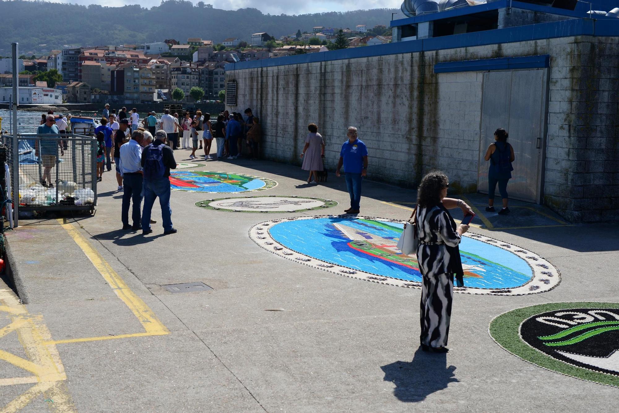 Las celebraciones en honor a la Virgen del Carmen en O Morrazo. La procesión en Bueu