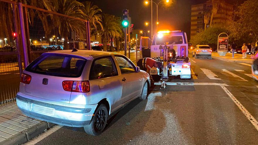 Conduce ebrio por la Avenida de Escaleritas