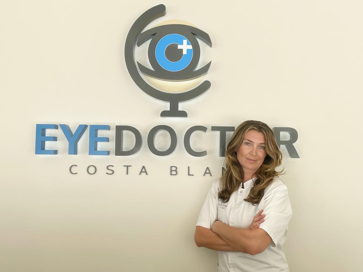 La Dra. Justyna Koszel es la directora del centro Eye Doctor Costa Blanca.
