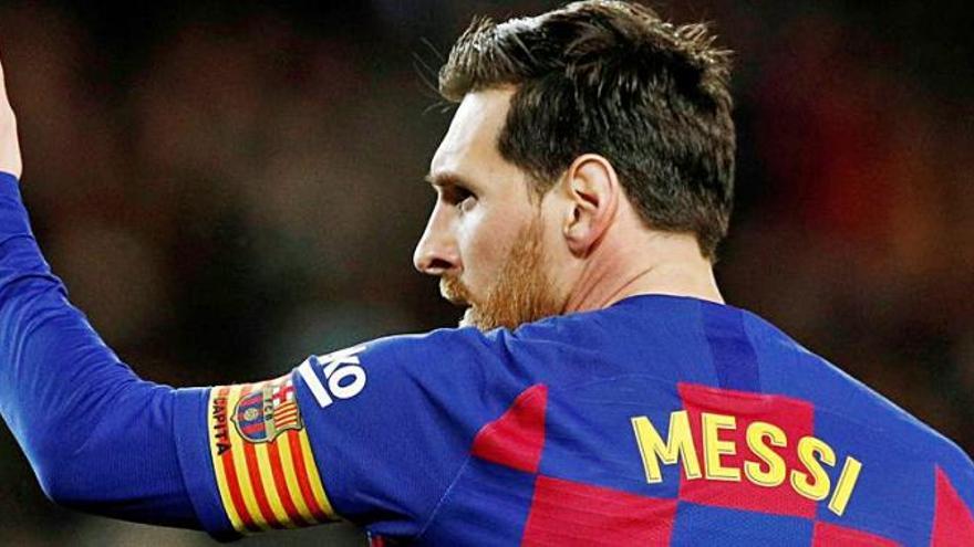 Una imagen de Leo Messi