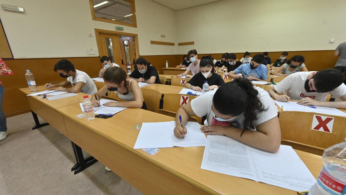 Estudiantes en la UJI