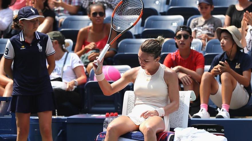 La número 1 Simona Halep cae a la primera