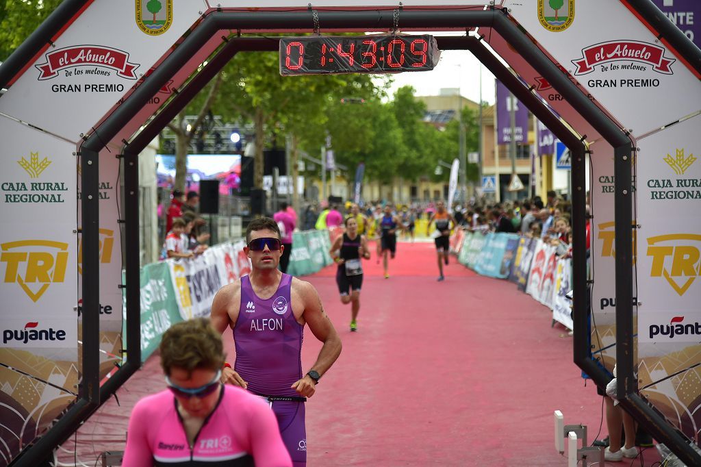 Llegada del triatlón de Fuente Álamo (I)