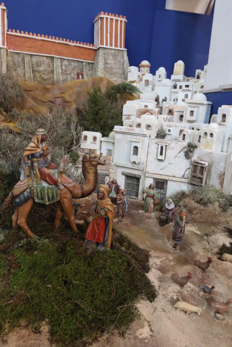 Belén de la iglesia de Sant Telm.