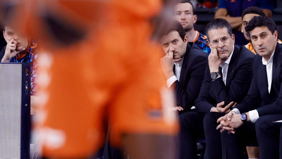 Pedro Martínez, en un momento del partido