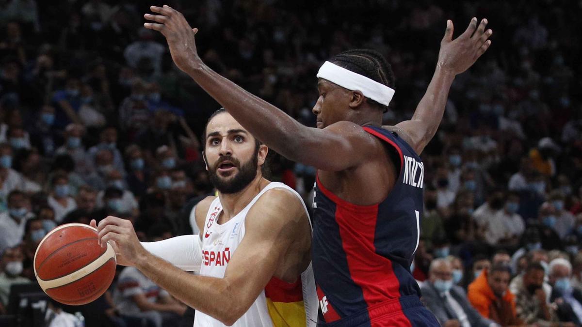 Ricky mantuvo a raya a un jugadorazo como Ntilikina