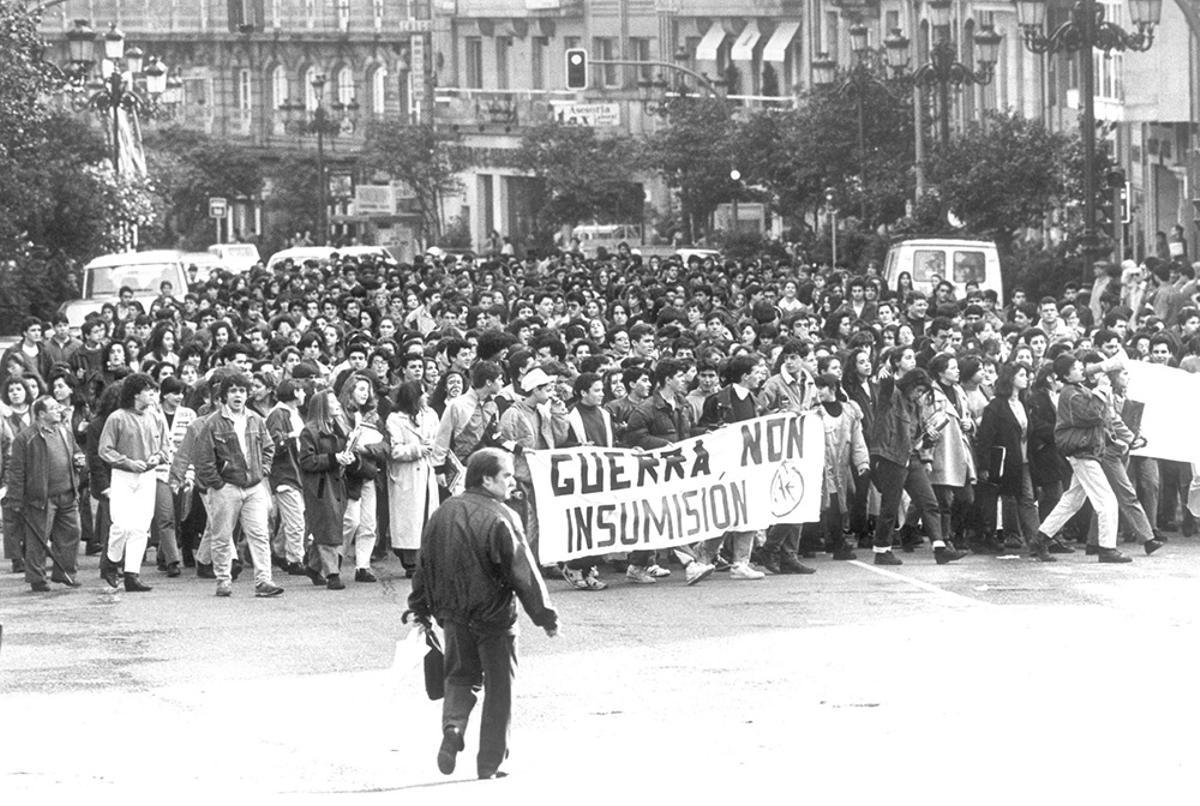 Del fletán al "¡Pases pro bus!": 12 manifestaciones históricas de Vigo