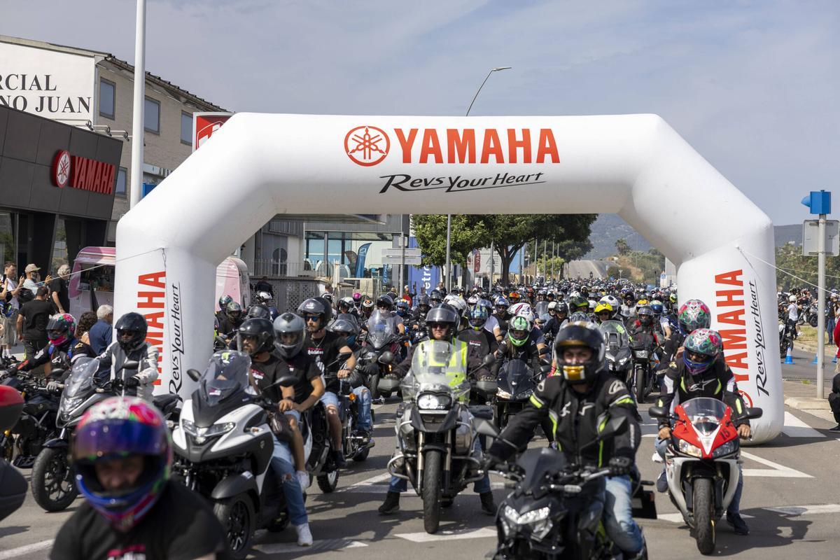 La décima edición de la Ruta Memorial Luis Salom ha congregado a algo más de 3.000 aficionados a las motos