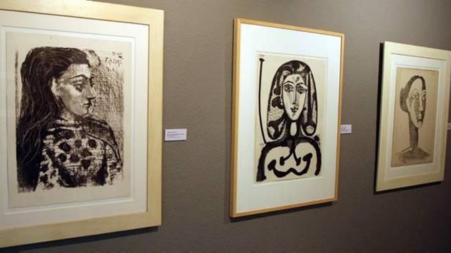 Los grabados de Picasso se pueden contemplar desde hoy en el Museo Gaya.