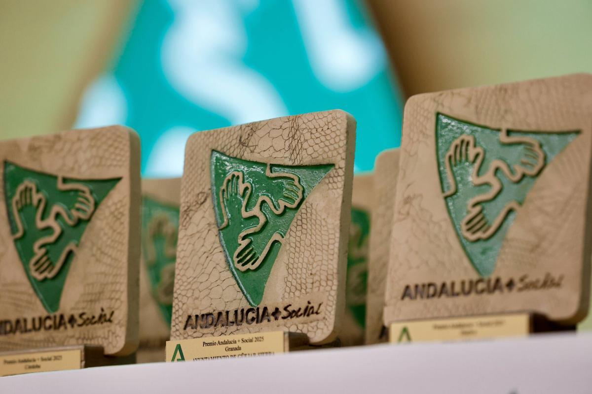 La consejera de Inclusión Social, Juventud, Familias e Igualdad, Loles López, preside en Córdoba el acto de entrega de los Premios Andalucía + Social que concede la Consejería y que reconocen el trabajo realizado por personas y entidades públicas y privadas en favor de la participación y la inclusión. Palacio de Congresos de Córdoba.