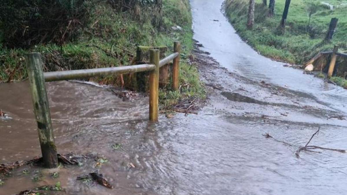 El acceso tras las últimas lluvias