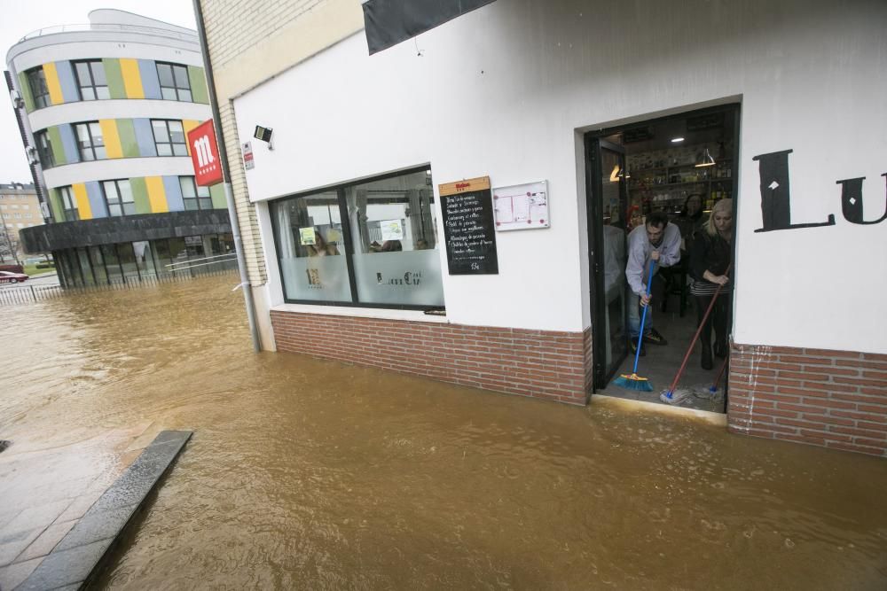 Inundaciones en Oviedo